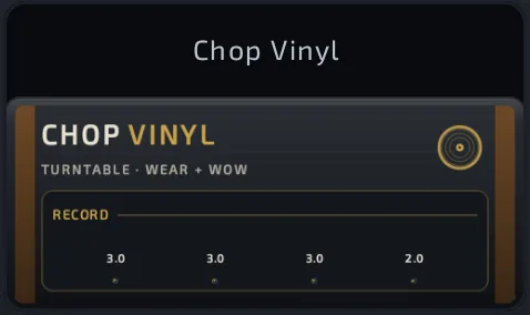 Chop Vinyl