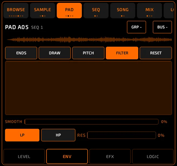 Filter envelope